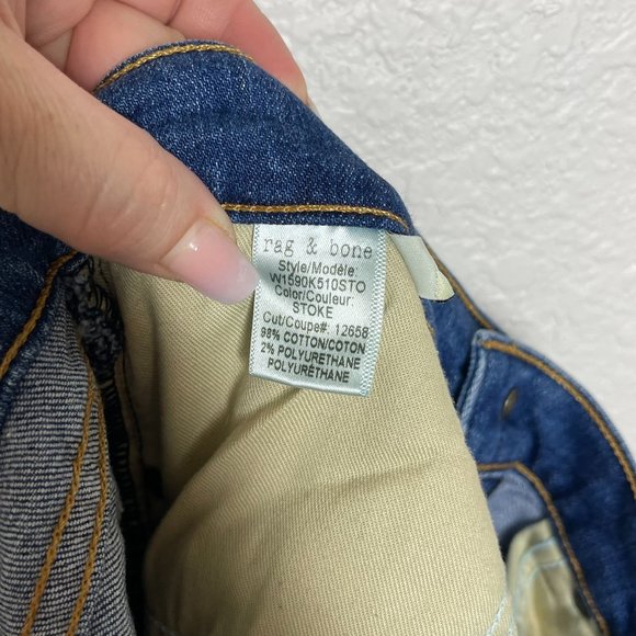 rag & bone The Dre Women's Jeans Size 25 - Picture 8 of 11